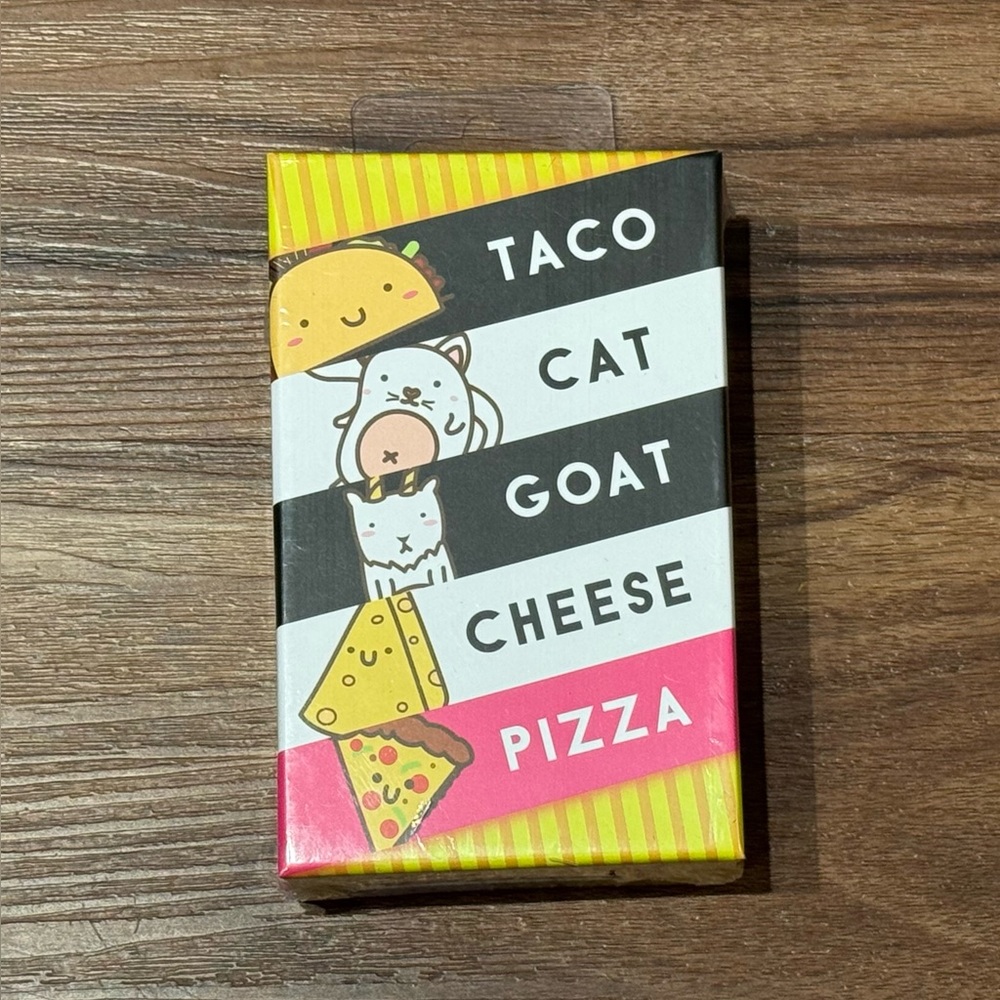 New Taco Cat Goat Cheese Pizza Card Game